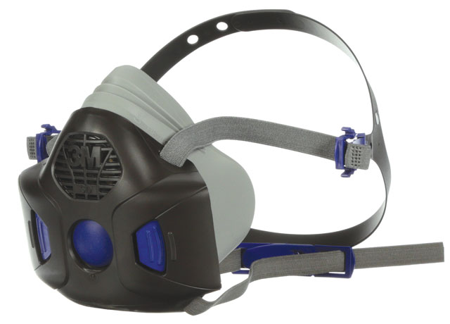 Respirator - Half Face 3M 800SD Secure Click 801SD Series Silicone Twin Filter - L