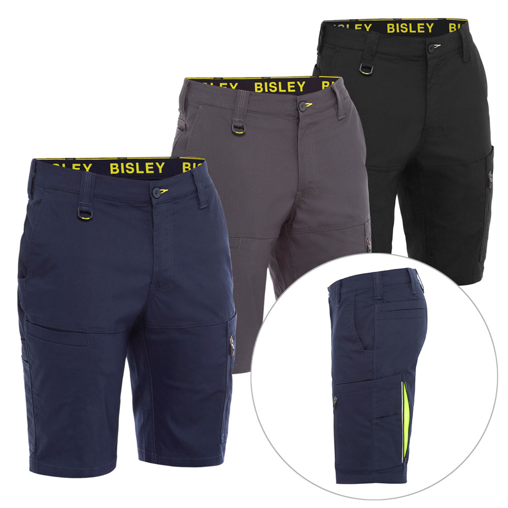 Workwear Mens General Workwear Mens Shorts Bisley SafetyQuip