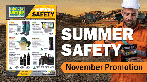 SafetyQuip November Promotion - Summer Safety