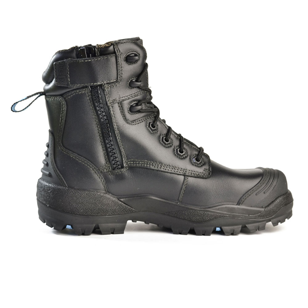Boot - Safety Mens Bata Longreach Ultra 804-66029 Zip/Lace Composite ...