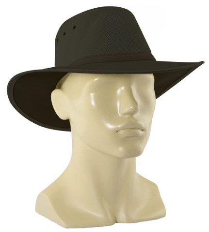 Hat - Canvas Newcastle Hats Canning Breeze c/w Mesh Gusset - SafetyQuip