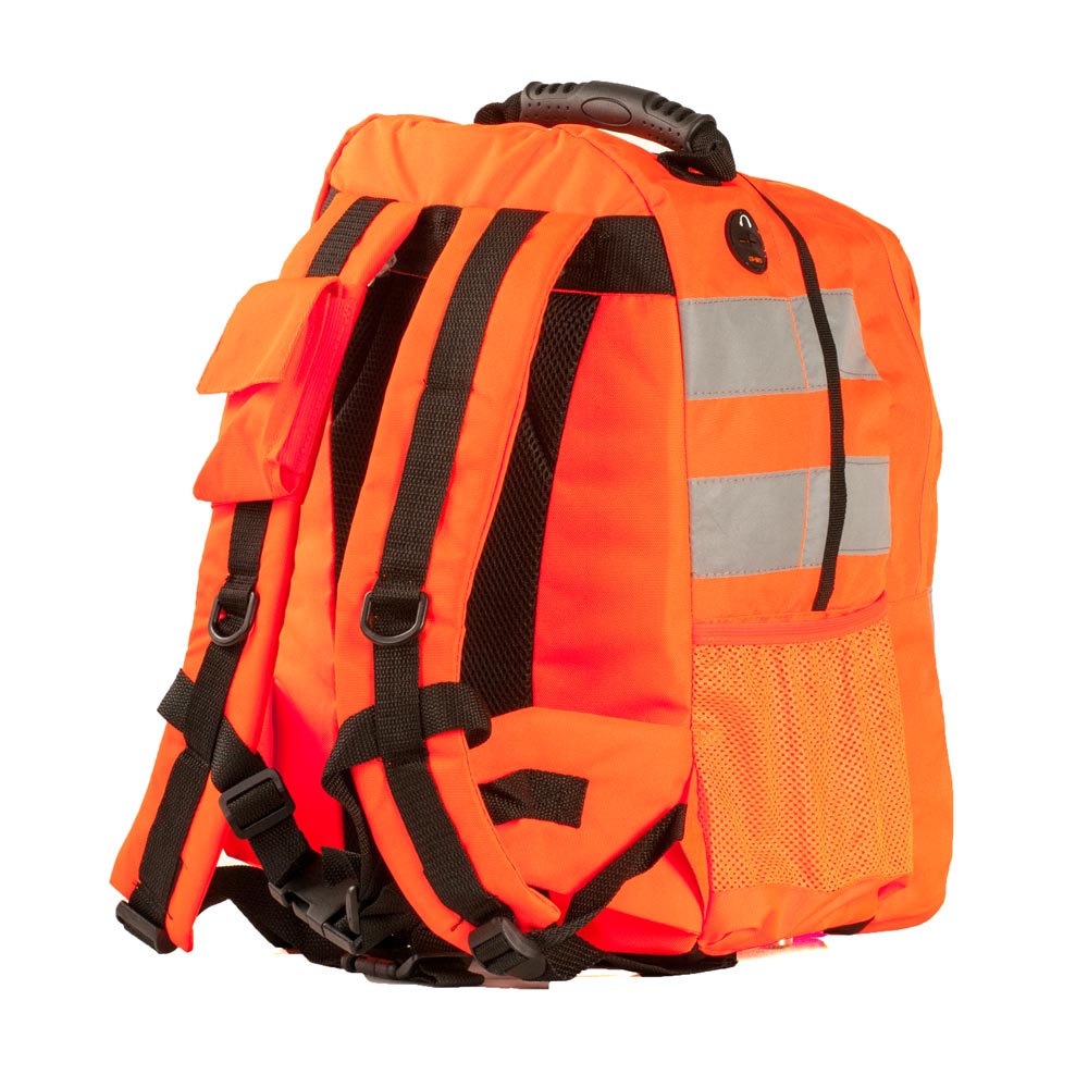 Back Pack - Polyester Portwest B905 HI VIS c/w Tape 25L 43cm x 28cm x 21cm - Image 3