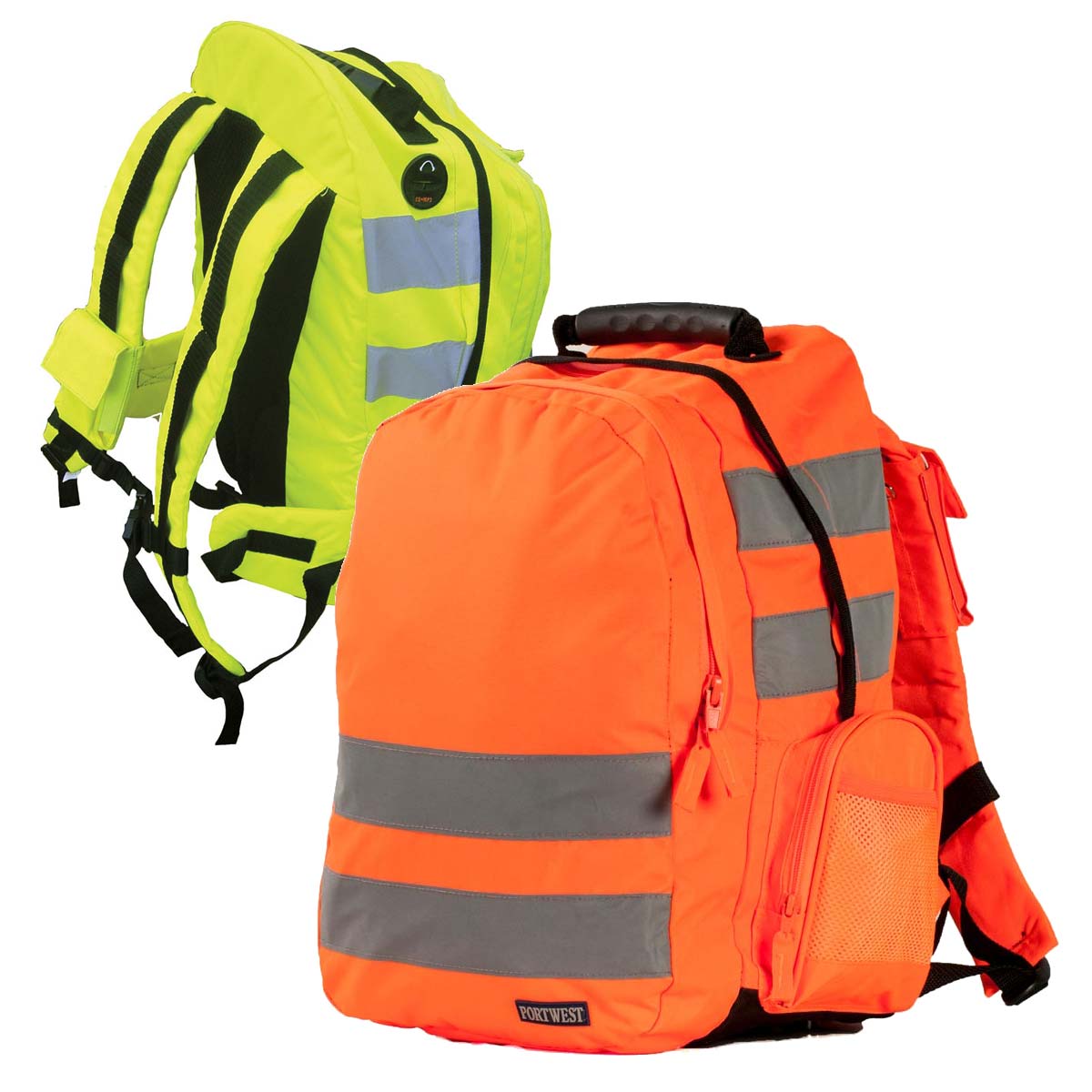Back Pack - Polyester Portwest B905 HI VIS c/w Tape 25L 43cm x 28cm x 21cm - Image 8