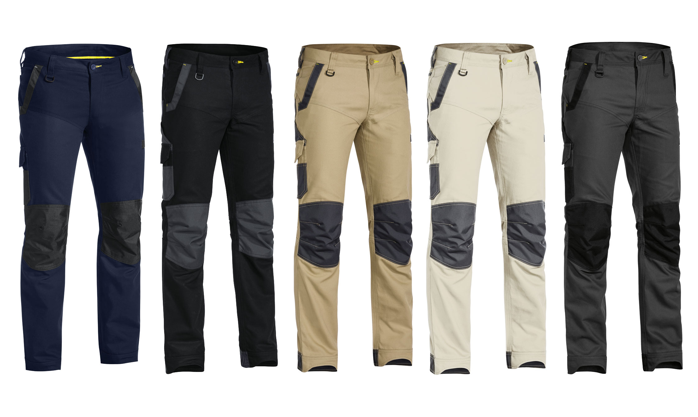 Trouser Bisley BPC6130 FLEX & MOVE Cotton Canvas 265gsm SafetyQuip