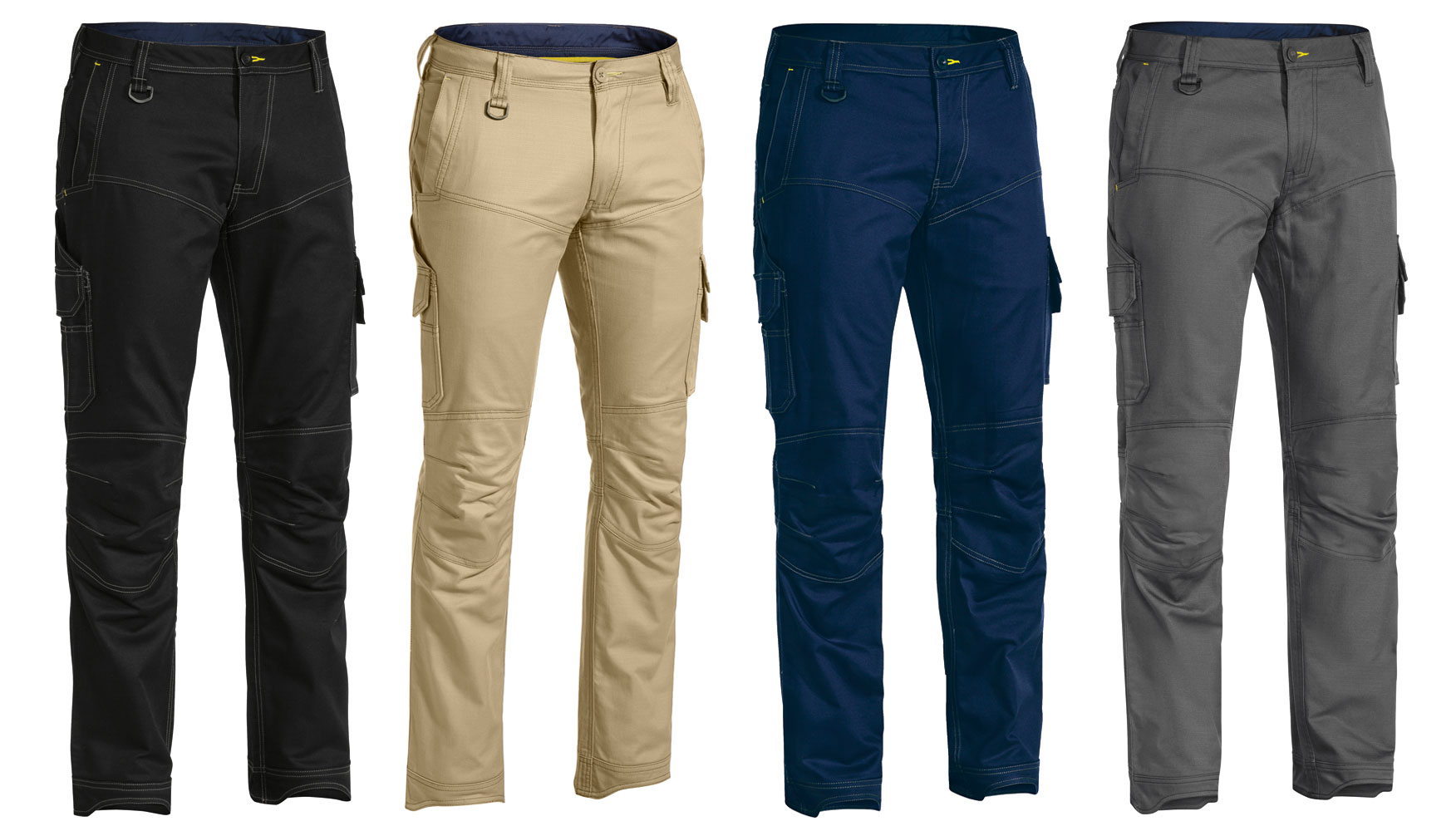 Trouser - Bisley RIPSTOP Engineered Cargo Cotton Twill 240gsm - SafetyQuip